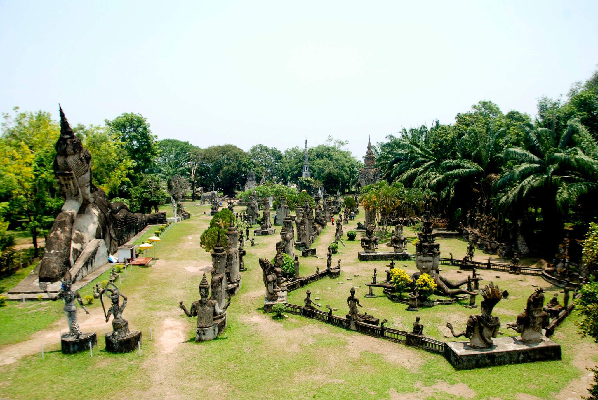 Toàn cảnh Buddha Park ( Ảnh từ tác giả)
