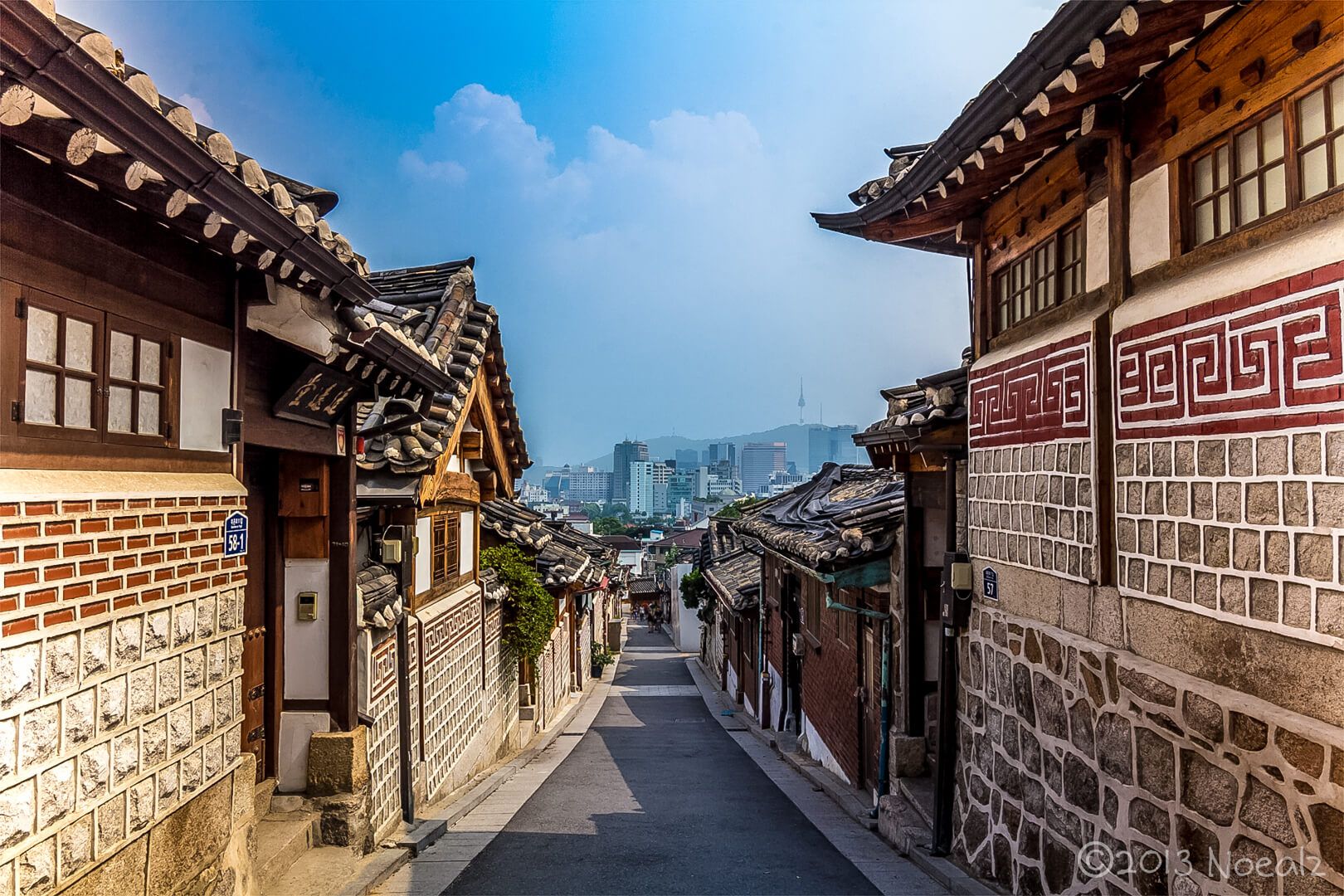 Ngôi làng là một không gian hoàn hảo ngập tràn dấu ấn lịch sử của Hàn Quốc. (ảnh: internet)