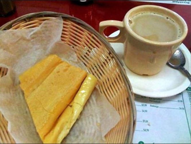 Bữa sáng nhẹ ở Cuba (ảnh: internet)