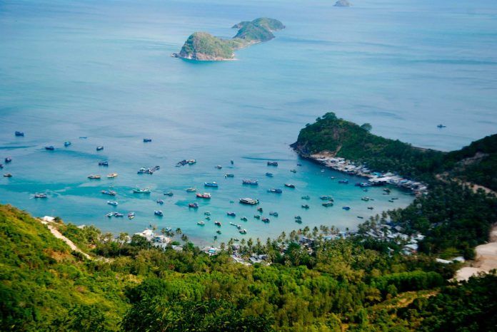 Đảo Nam Du ( ảnh từ tác giả)