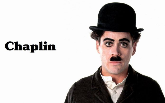 Downey hóa thân thành nhân vật Chaplin trong bộ phim cùng tên (ảnh internet)