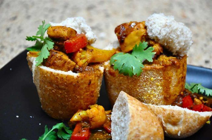 Món cà ri Bunny chow