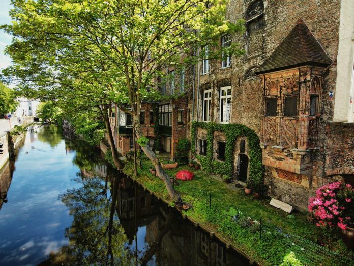 Thành phố cổ Bruges, châu Âu