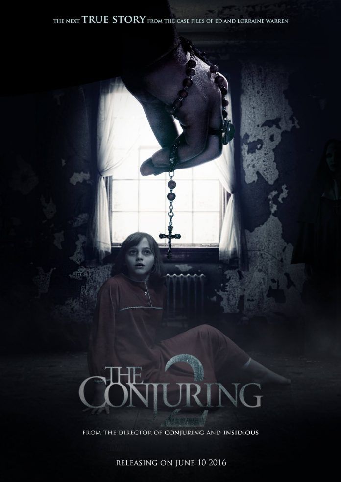 Poster gây ám ảnh của The Conjuring 2 với nhân vật chính là Janet