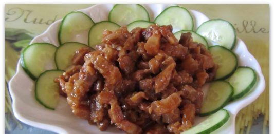 Thịt kho mắm ruốc - món ngon cho ngày mưa