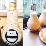 trà sữa bóng đèn