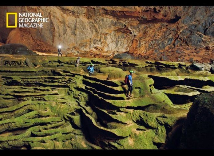Hình ảnh Sơn Đoòng trên National Geographic Magazine (Ảnh internet)