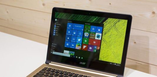 Laptop siêu mỏng Acer Swift 7