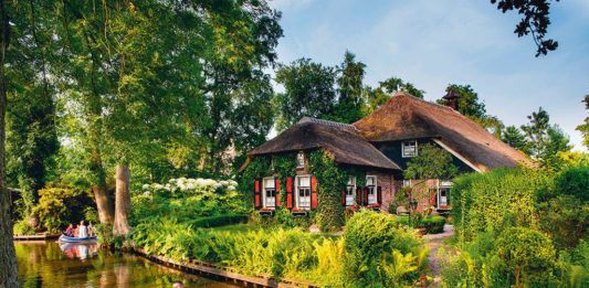 Ngẩn ngơ trước vẻ đẹp của ngôi làng không lối đi ở Hà Lan Làng Giethoorn