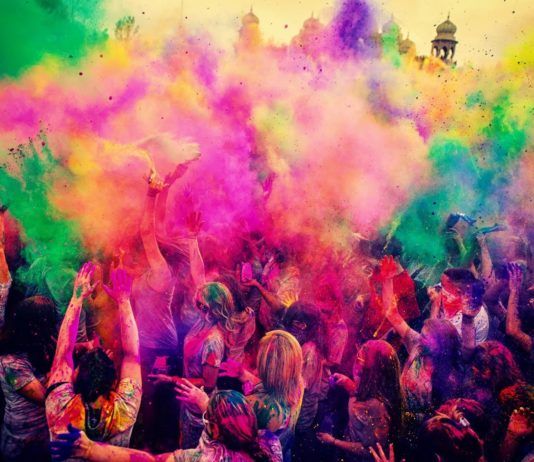 Holi Festival. (Ảnh: Internet)