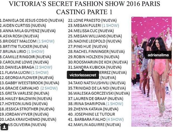 Victorias Secret Show 2016: Chiêm ngưỡng những bản thiết kế nội y rò rỉ người mẫu show diễn 2016 thiên thần Victorias Secret thời trang