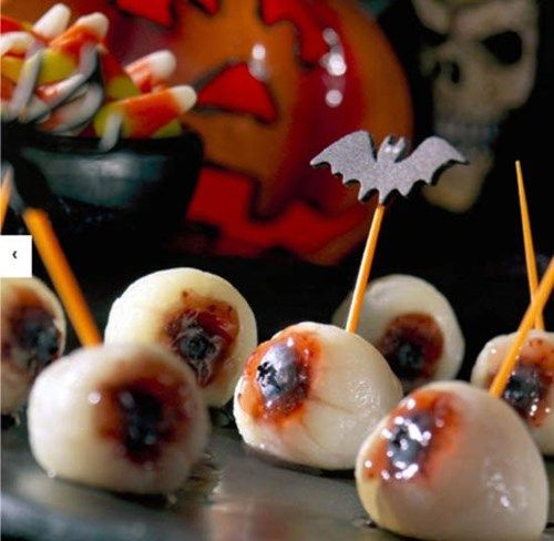 Halloween kinh dị đến món ăn cũng kinh dị halloween kinh dị món ăn