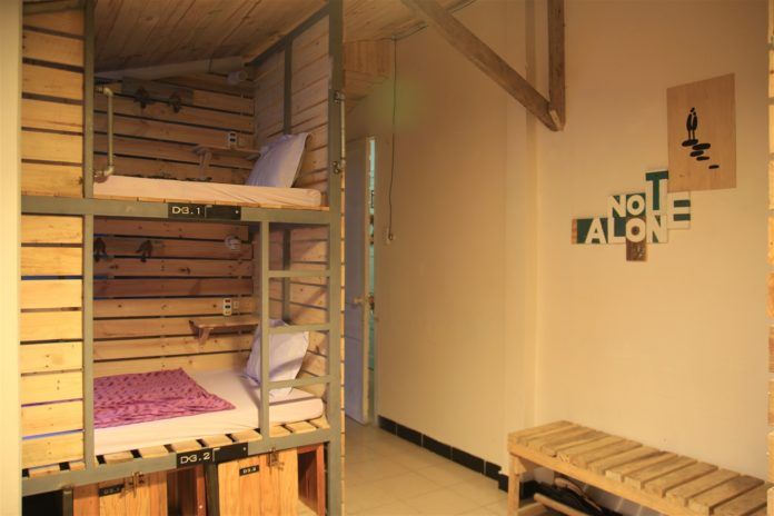 Dạng phòng cá nhân tại Beepub Hostel (ảnh: Internet)