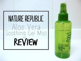 Nature Republic Soothing & Moisture Aloe Vera 92% Soothing Gel Mist