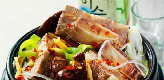 Canh sườn bò