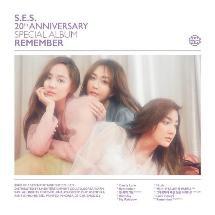 "Remember" - album ma mị đầy mơ mộng của S.E.S (Nguồn: Internet)