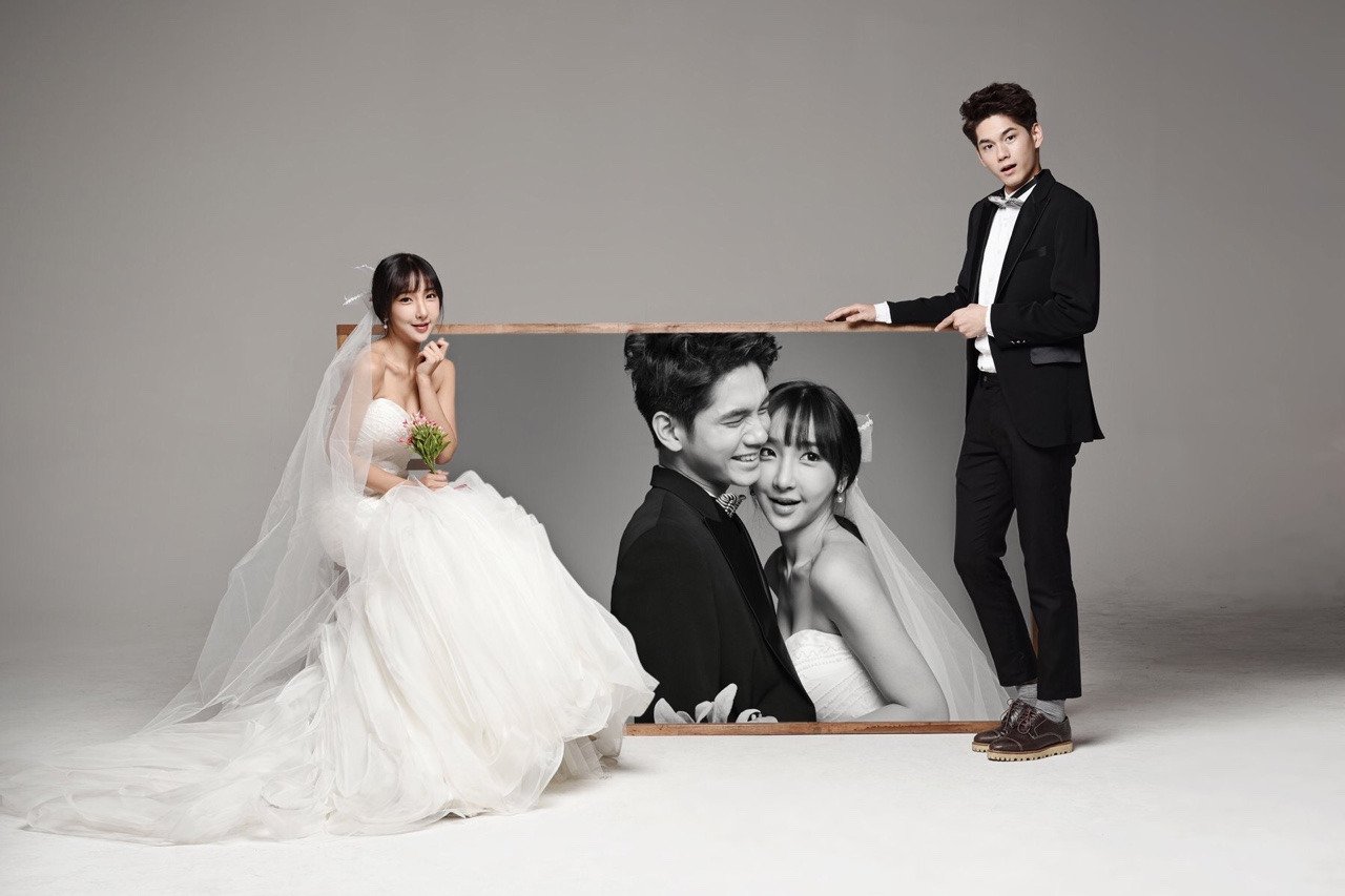 Wedding jung woo sung wife