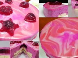 Bánh mousse thanh long