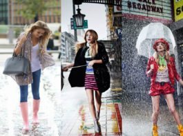 Thời trang ngày mưa