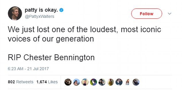 chester bennington passed away