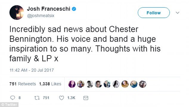 chester bennington passed away