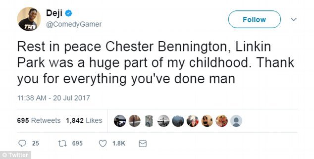 chester bennington passed away