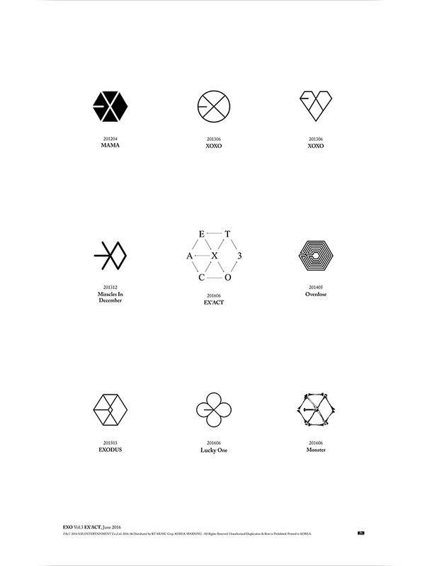 Các logo của EXO