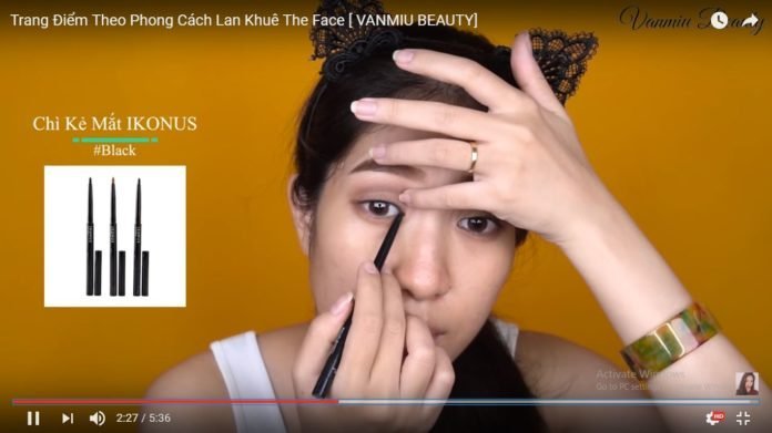 Makeup look Huấn luyện viên Lan Khuê – The Face 2017