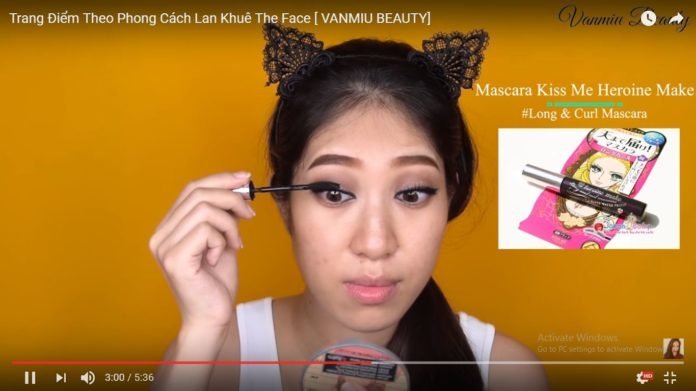 Makeup look Huấn luyện viên Lan Khuê – The Face 2017