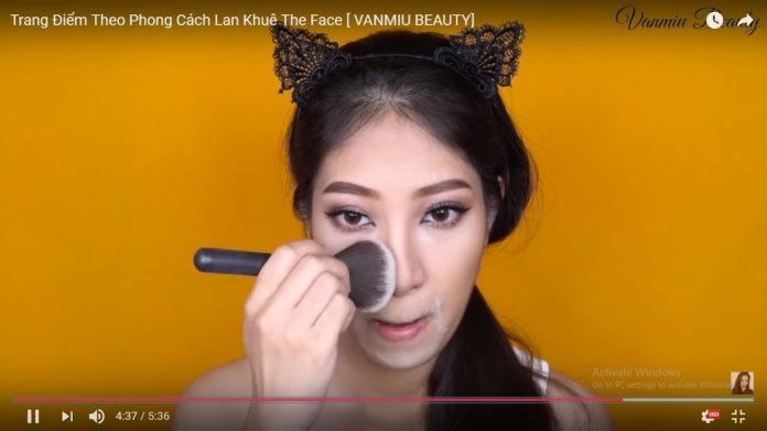 Học trang điểm theo phong cách Lan Khuê, HLV The Face 2017 beauty blogger Beauty Blogger Vanmiu HLV The Face 2017 Học trang điểm huấn luyện viên The Face Lan Khuê makeup look The Face 2017 trang điểm trang điểm theo phong cách Lan Khuê Vanmiu Beauty