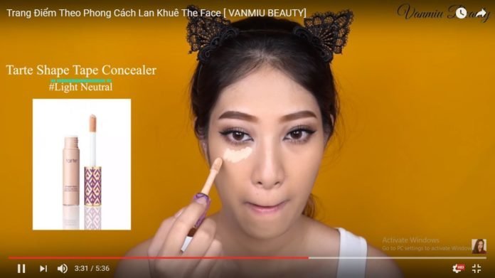 Makeup look Huấn luyện viên Lan Khuê – The Face 2017