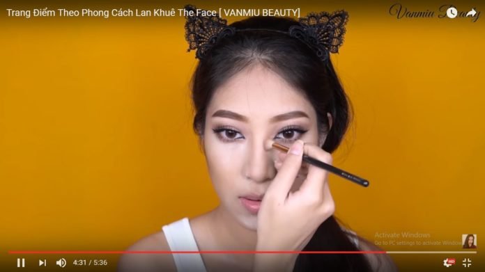 Makeup look Huấn luyện viên Lan Khuê – The Face 2017