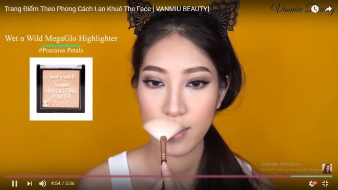 Makeup look Huấn luyện viên Lan Khuê – The Face 2017