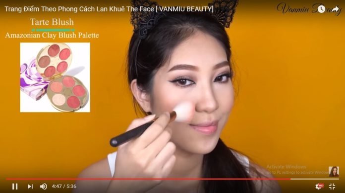 Makeup look Huấn luyện viên Lan Khuê – The Face 2017