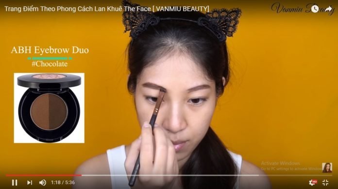 Makeup look Huấn luyện viên Lan Khuê – The Face 2017