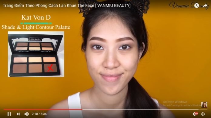 Makeup look Huấn luyện viên Lan Khuê – The Face 2017