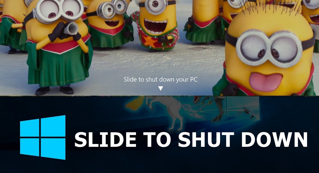 Slide to Shutdown: Tính năng trượt đẹp mắt trên Windows 10