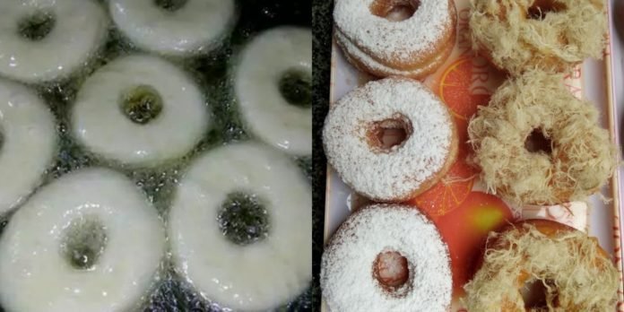 Món ngon cuối tuần cùng bánh donut cake