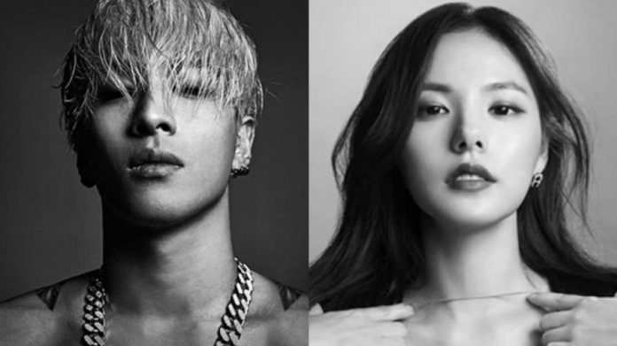 Taeyang và Min Hyo Rin