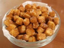 Cách làm bánh mì caramel rang bơ thơm ngon khó cưỡng