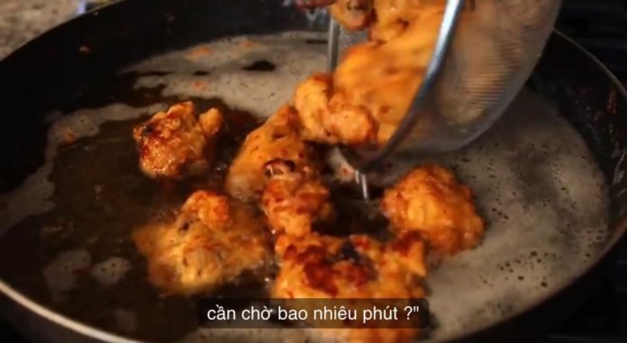 Cánh gà chiên mật ong