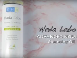Review dầu tẩy trang Hada Labo Advanced Nourish Hyaluron Cleansing Oil Hada Labo Advanced Nourish Hyaluron Cleansing Oil