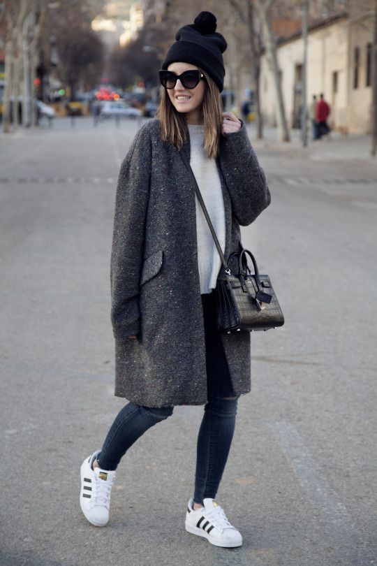 áo khoác dạ đơn giản