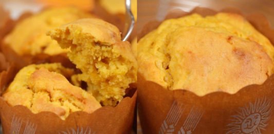 Cách làm bánh muffin bí đỏ ngon ngọt, bổ dưỡng Bánh muffin