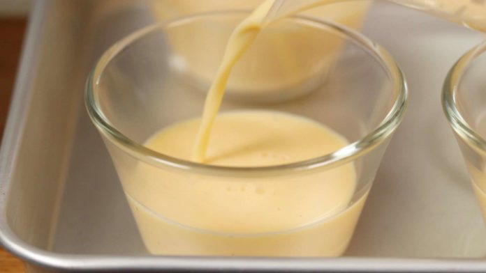 pudding trứng sữa