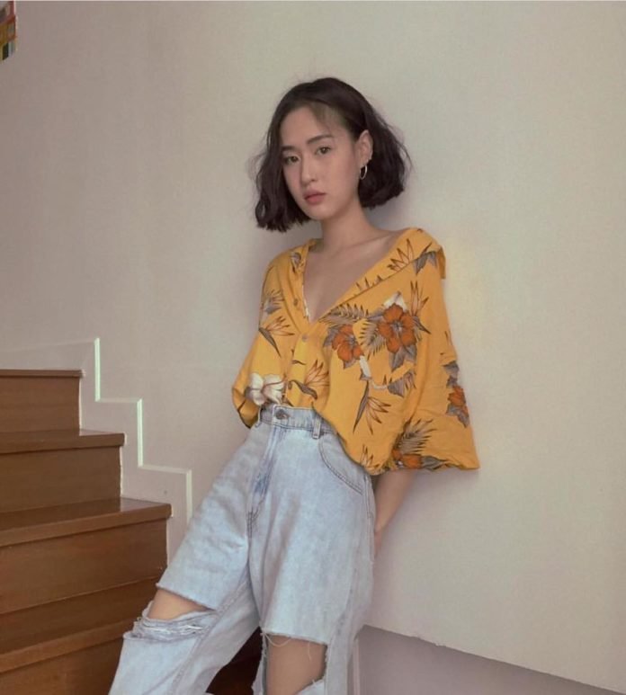 Áo sơ mi nữ tay ngắn