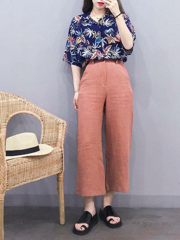 Áo sơ mi nữ tay ngắn