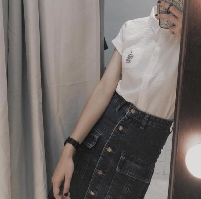 Áo sơ mi nữ tay ngắn