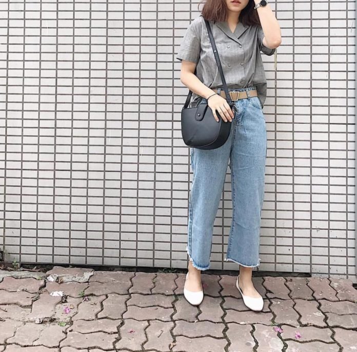 Áo sơ mi nữ tay ngắn