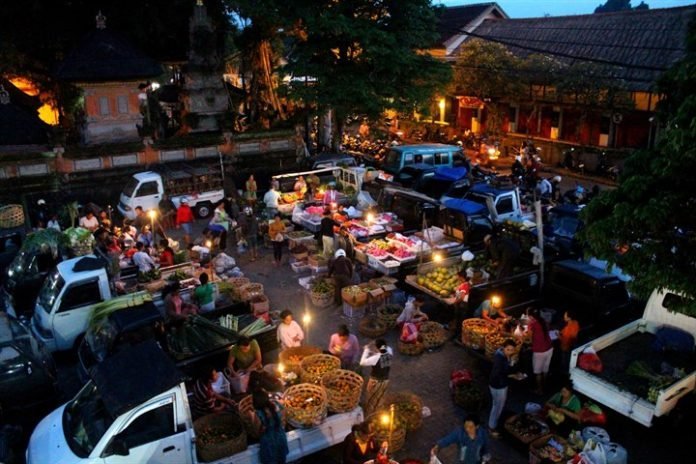 Chợ Udub ở Bali